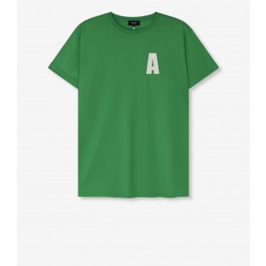 Alix The Label embrodereid A t-shirt fresh green