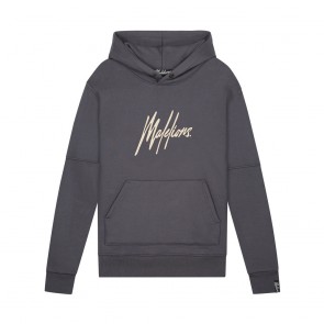Malelions Men Essentials hoodie iron grey