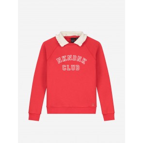 Nik&Nik Club Collar Sweater Country Red