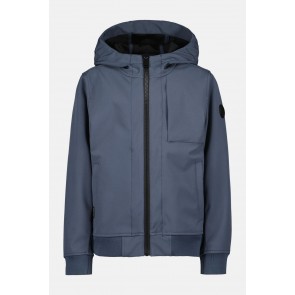 Airforce boys softshell chestpocket ombre blue