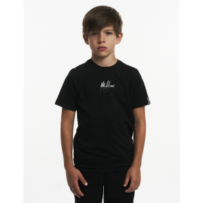 Malelions Junior Split T-Shirt Black/Dark Green 