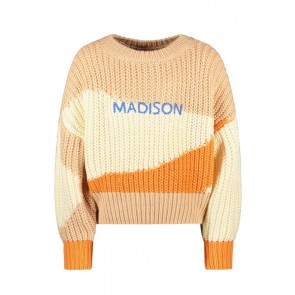 Street Called Madison Beep Sweater Cream 